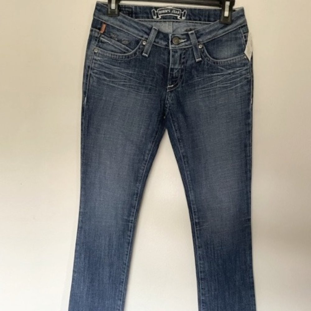 NWT Women Robin's Jean 'Super Marilyn' w/ Silver Wings - Size 25
